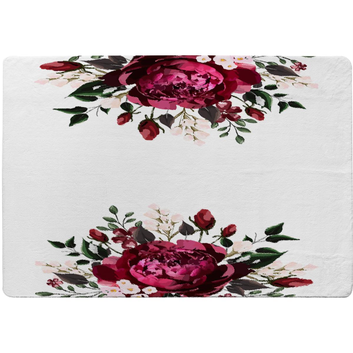 Open Roses Rug - Red / 230cm – image 2
