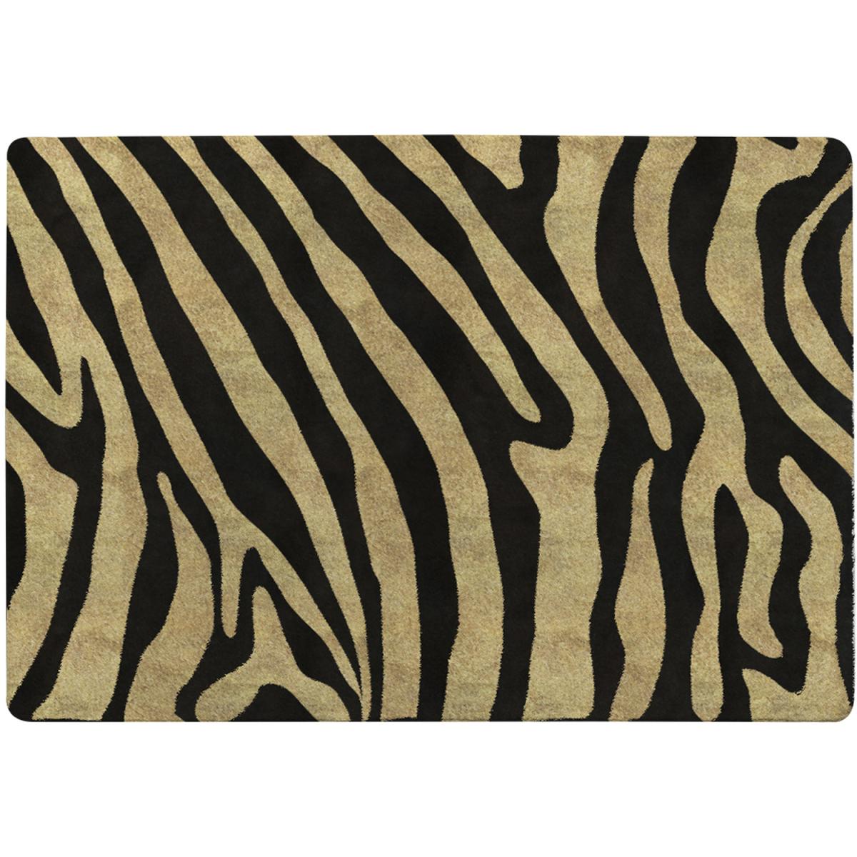 Golden Zebra Rug - Gold / 230cm – image 2