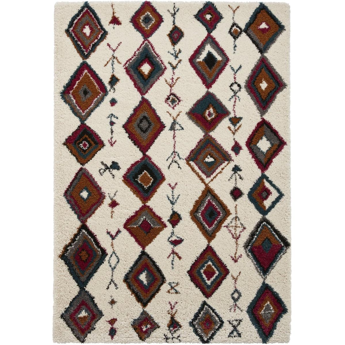 Royal Nomadic A636 CreamMulti Rug - Cream/Pink/Green / 170cm – image 2