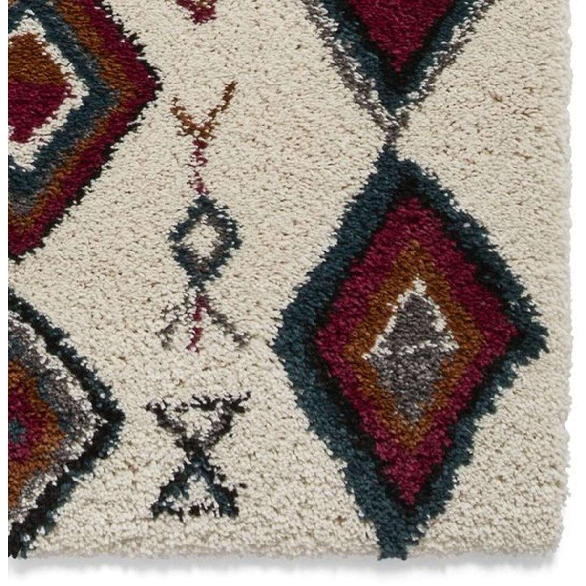 Royal Nomadic A636 CreamMulti Rug - Cream/Pink/Green / 170cm – image 4