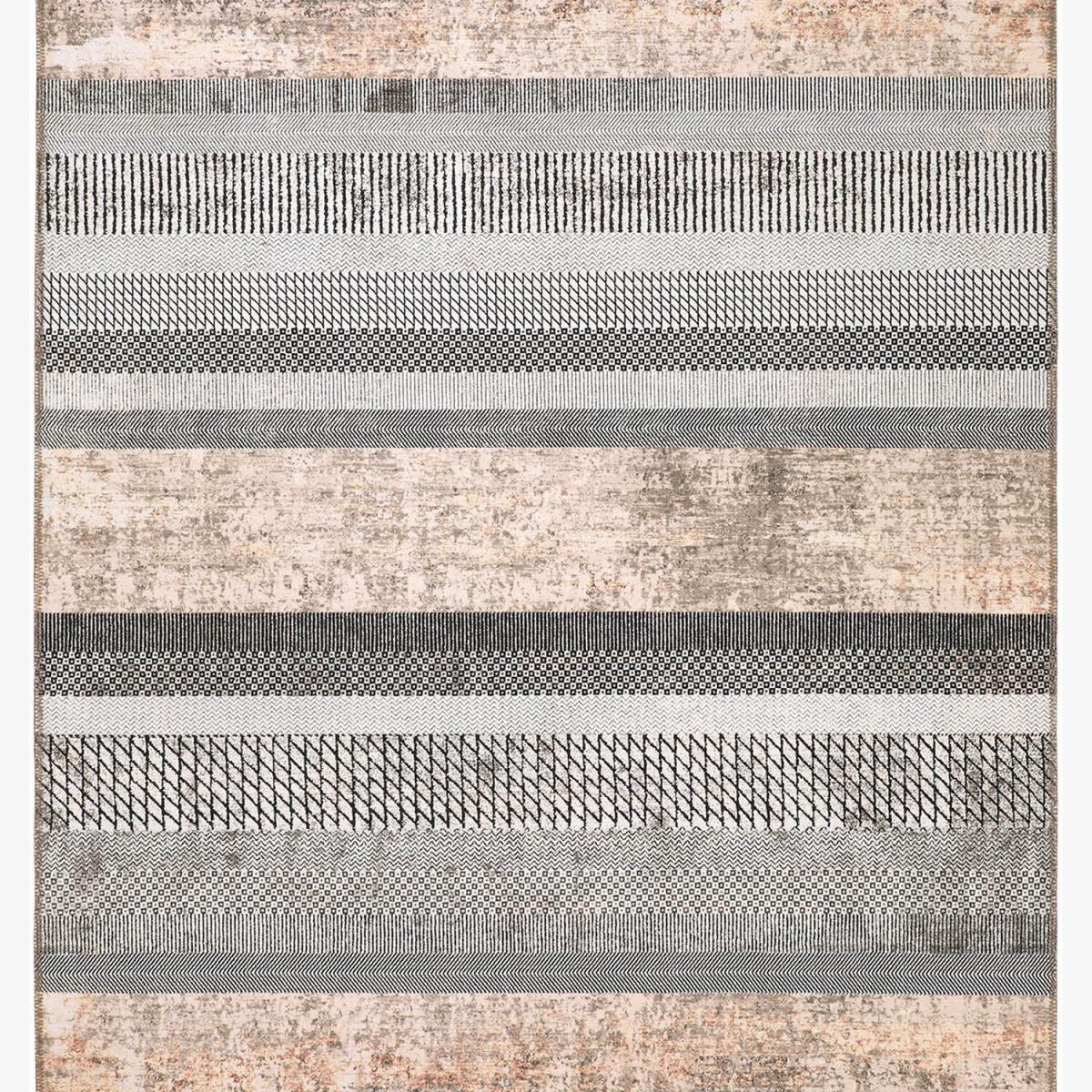 Orlando Chenille Rug runner - Grey and Brown – image 1