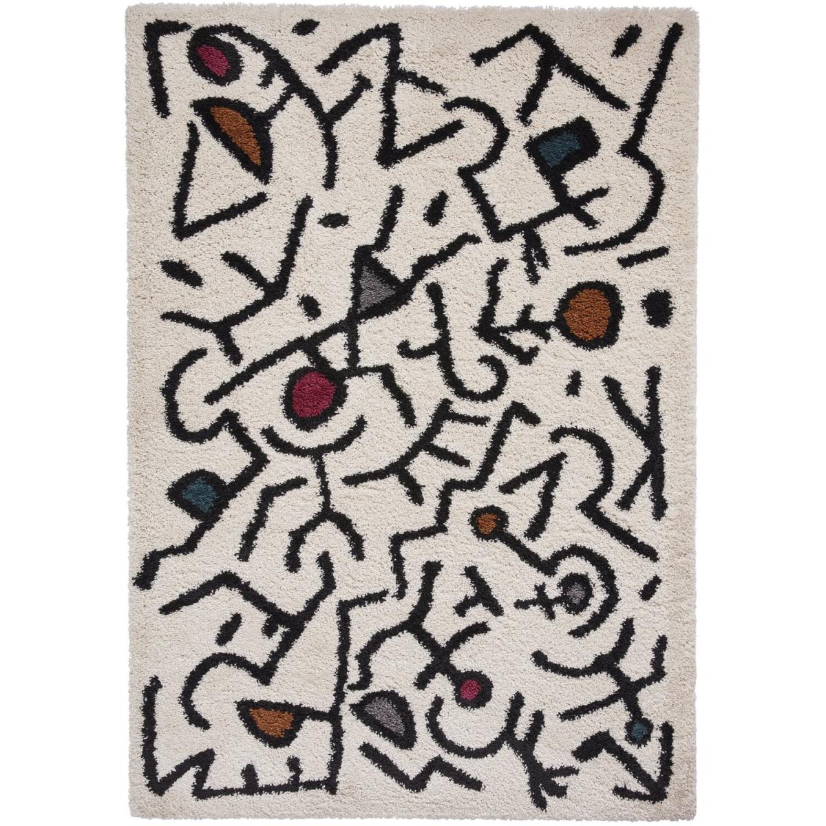 Royal Nomadic A637 CreamBlackMulti Rug - Cream/Black/Multi / 220cm – image 2