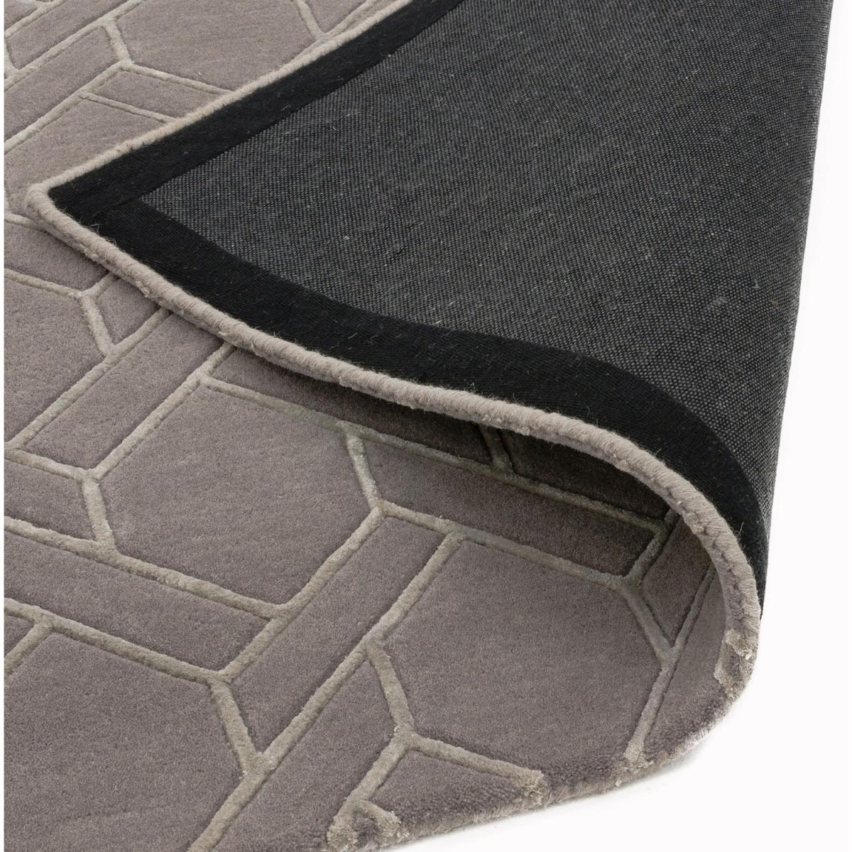 Nexus Lines Rug - Silver/Orange / 10kg / 170cm – image 3