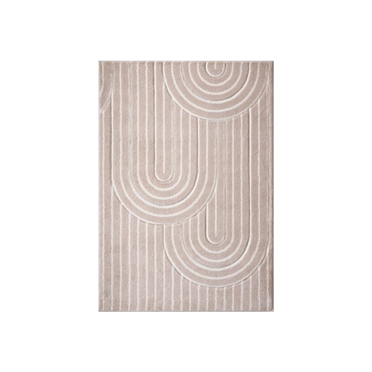 Beige Arch Rug - Beige / 140cm