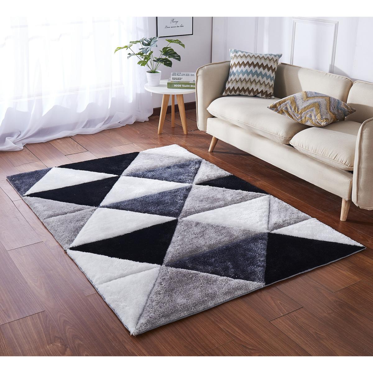 Pascal Black Rug - 200cm – image 2