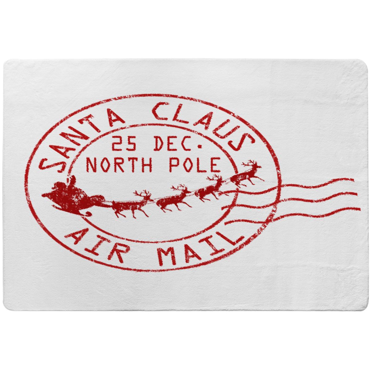 Santa Claus Air Mail Style Rug - red / 230cm – image 3