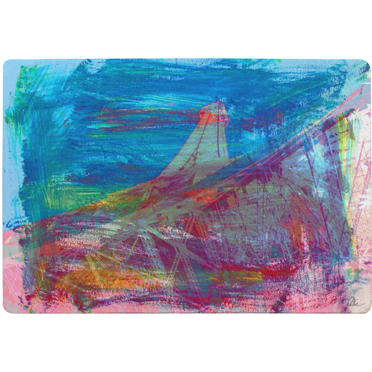 Below The Tower Rug - Blue / 230cm – image 2