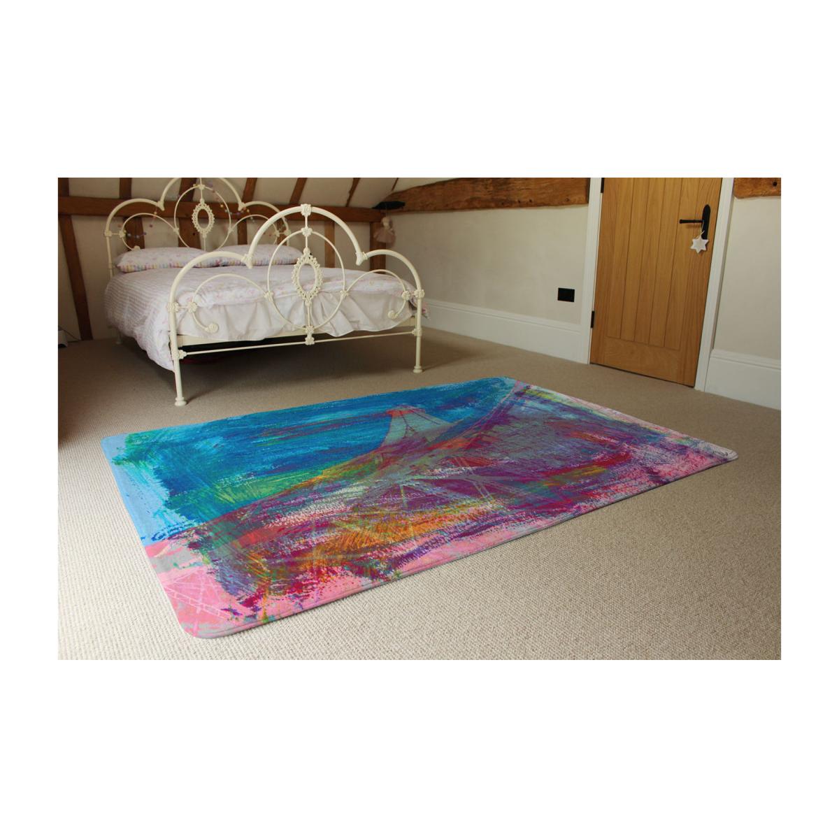 Below The Tower Rug - Blue / 230cm – image 1
