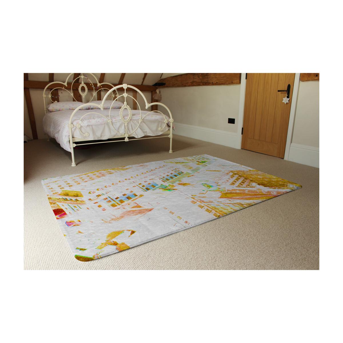 London Roof Tops Orange Rug - Orange / 230cm – image 1