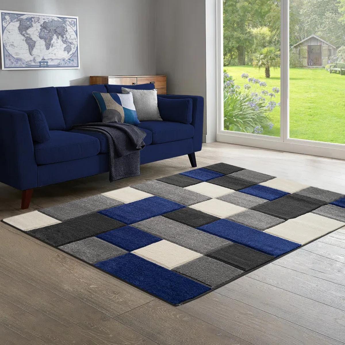 Dexter Navy Rug - Navy / 60x110 – image 1