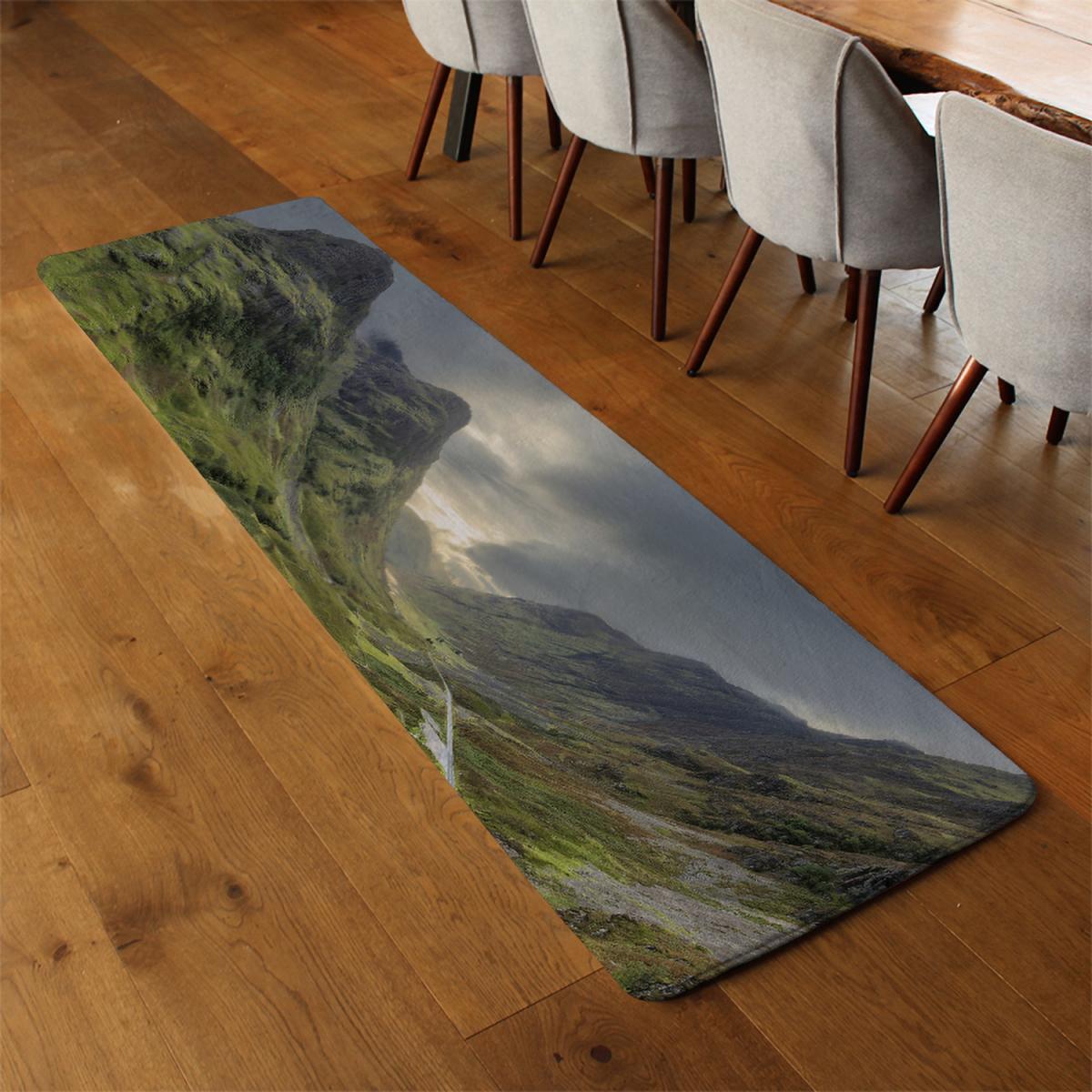 Scotland Highlands Designer Runner Rug - Green – image 3