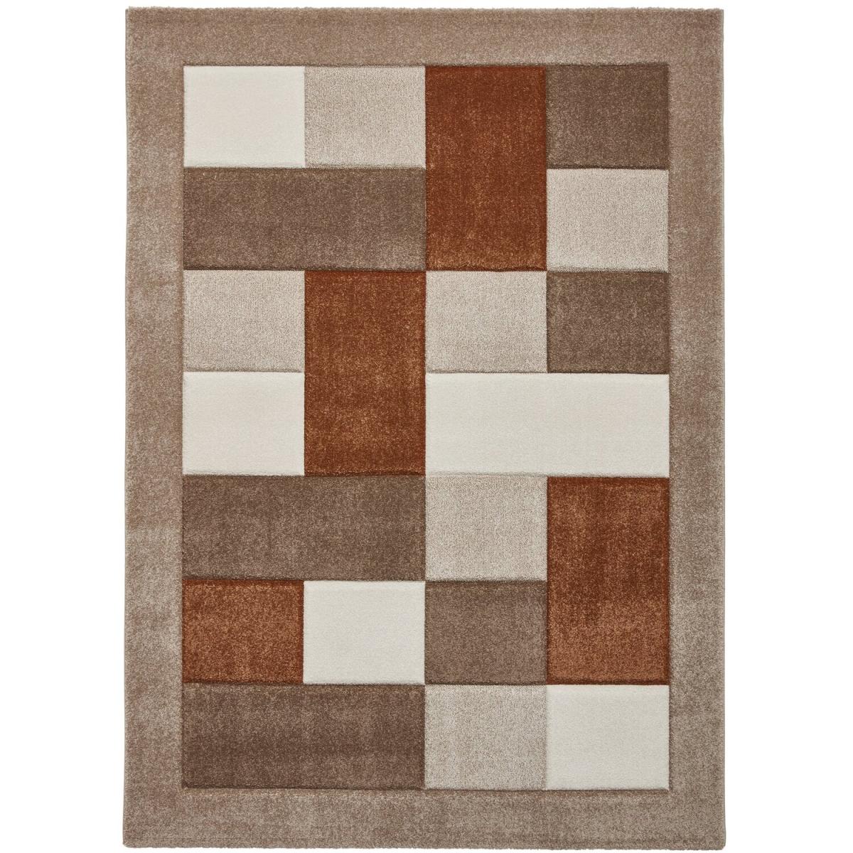 Brooklyn BRK04 BeigeTerra Rug - Beige/Terra / 220cm – image 3