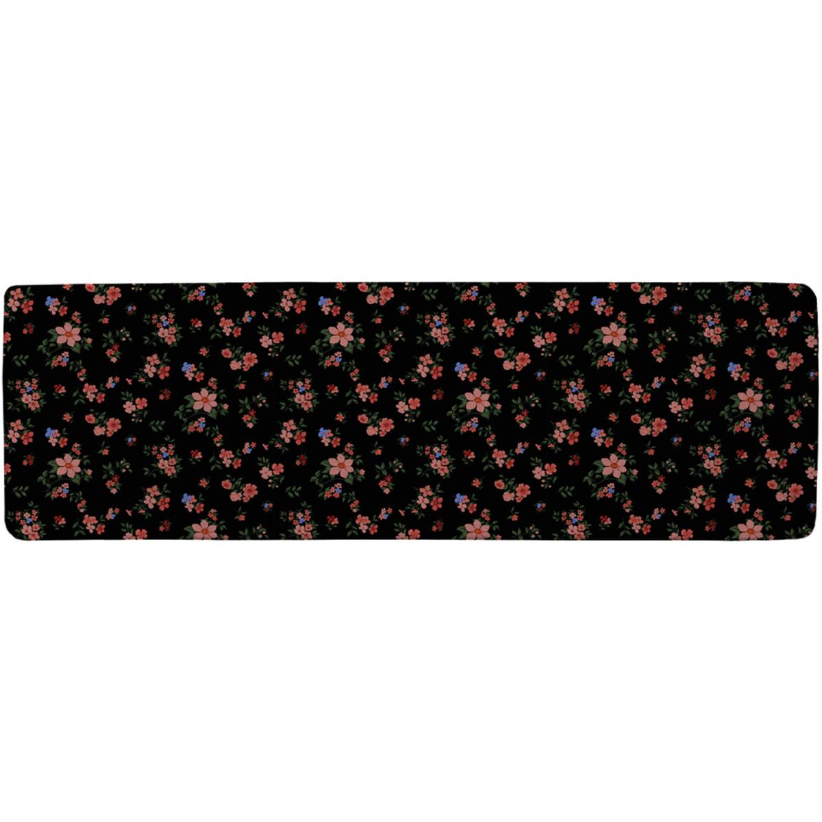 Beautiful Pink Flowers Runner Rug - Pink – image 2