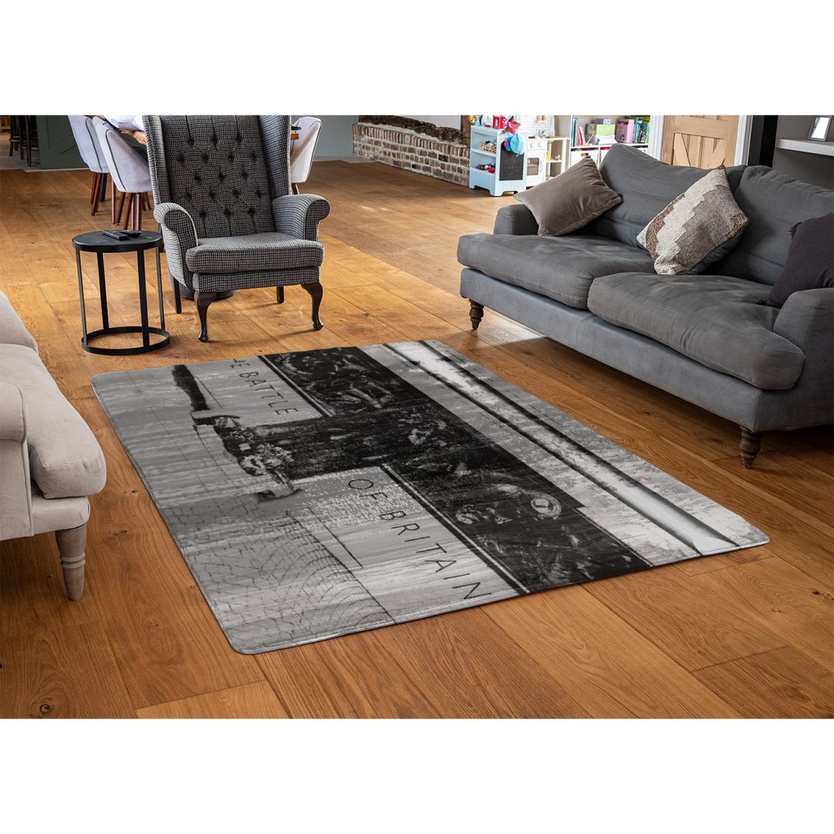 Battle Of Britain London Rug - Black / 230cm – image 3