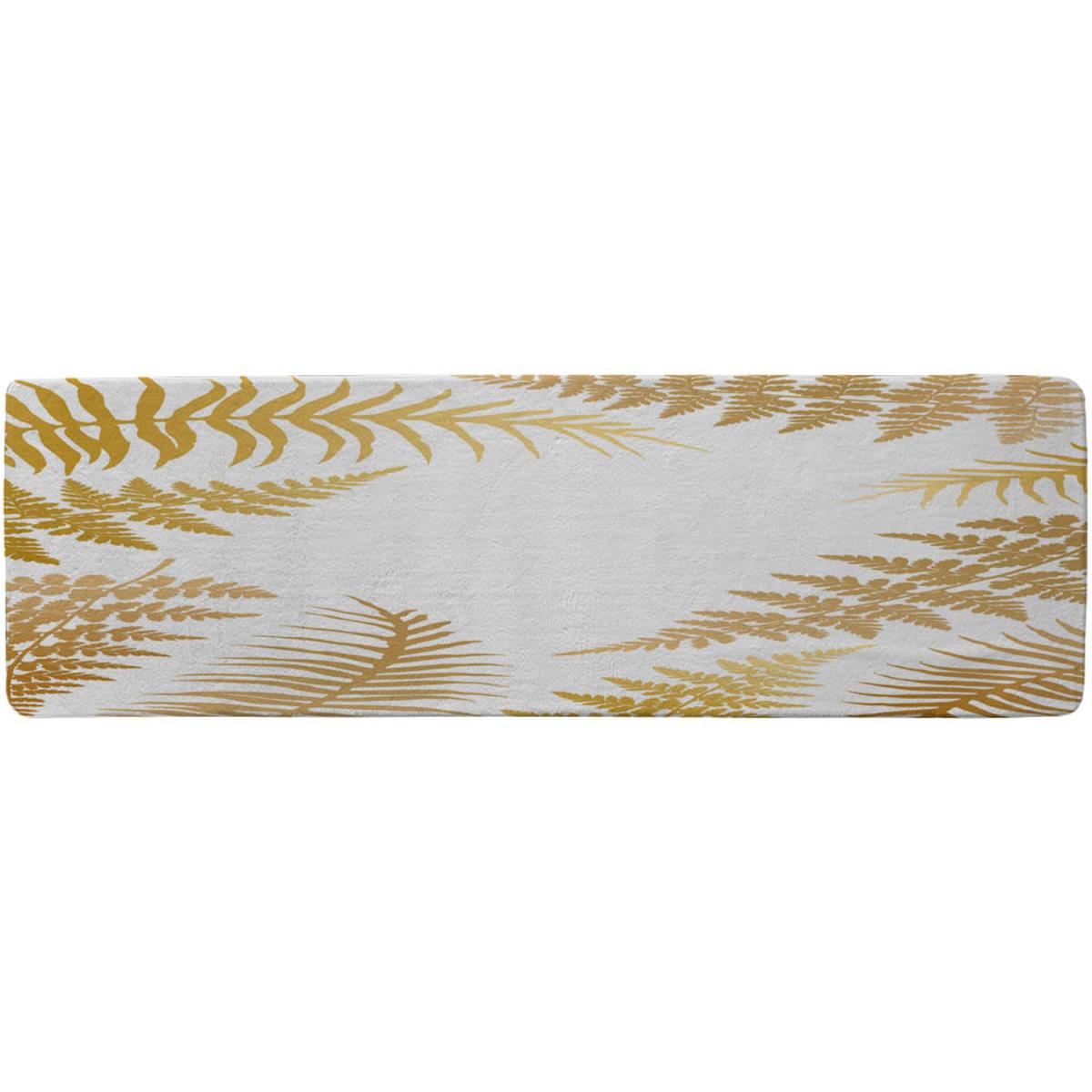 Gold Fern Runner Rug - Gold – image 2