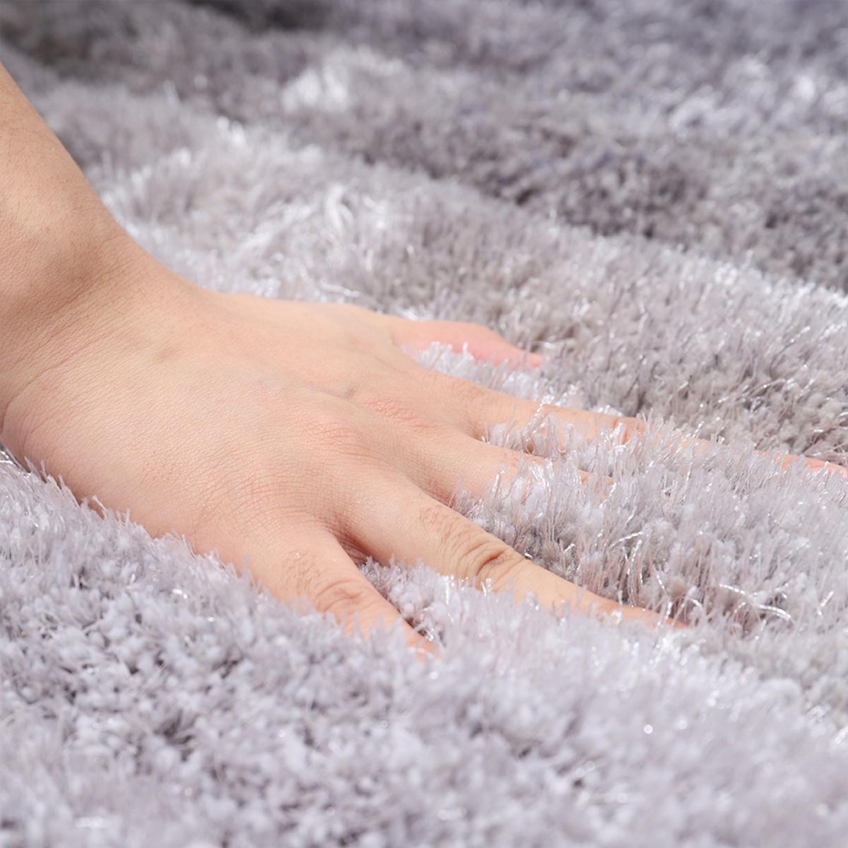 Modern Ultra Soft Decor Rug - Grey / 170cm – image 3