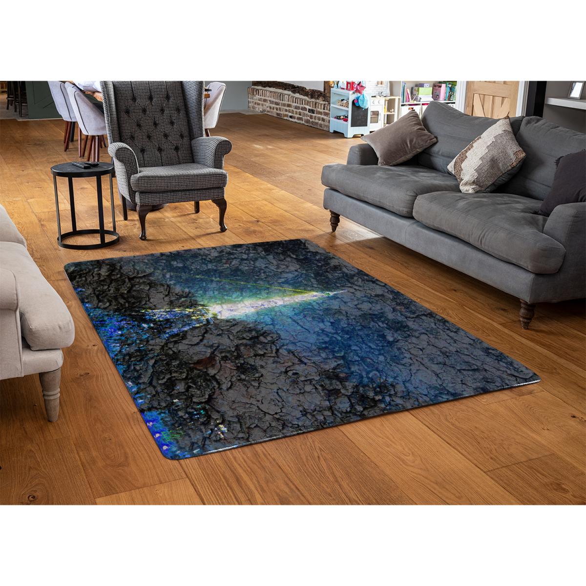 Eiffel Tower And Bark Rug - Blue / 230cm – image 3