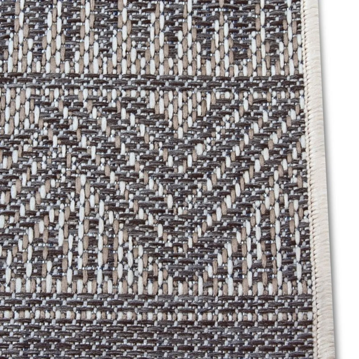Tribal Geometric Indoor & Outdoor Rug Grey - Grey / 150.0cm – image 5