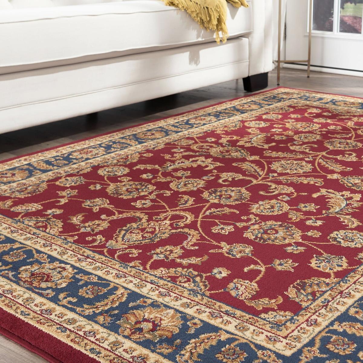 Senses 90 Vintage Turkish Area Rugs Traditional Carpet - 80x220cm - Red – image 8