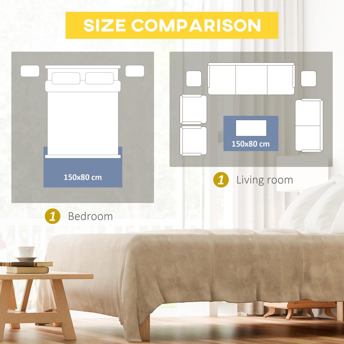 Large Rug Vintage Area Rugs Carpet for Living Room, Bedroom - Grey – image 9