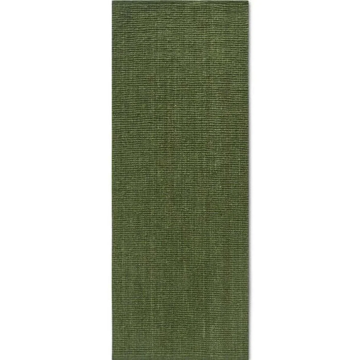 Villeroy & Boch 1791 Rosalie Jute Plain Runner Rug Green - Green / 200.0cm – image 7