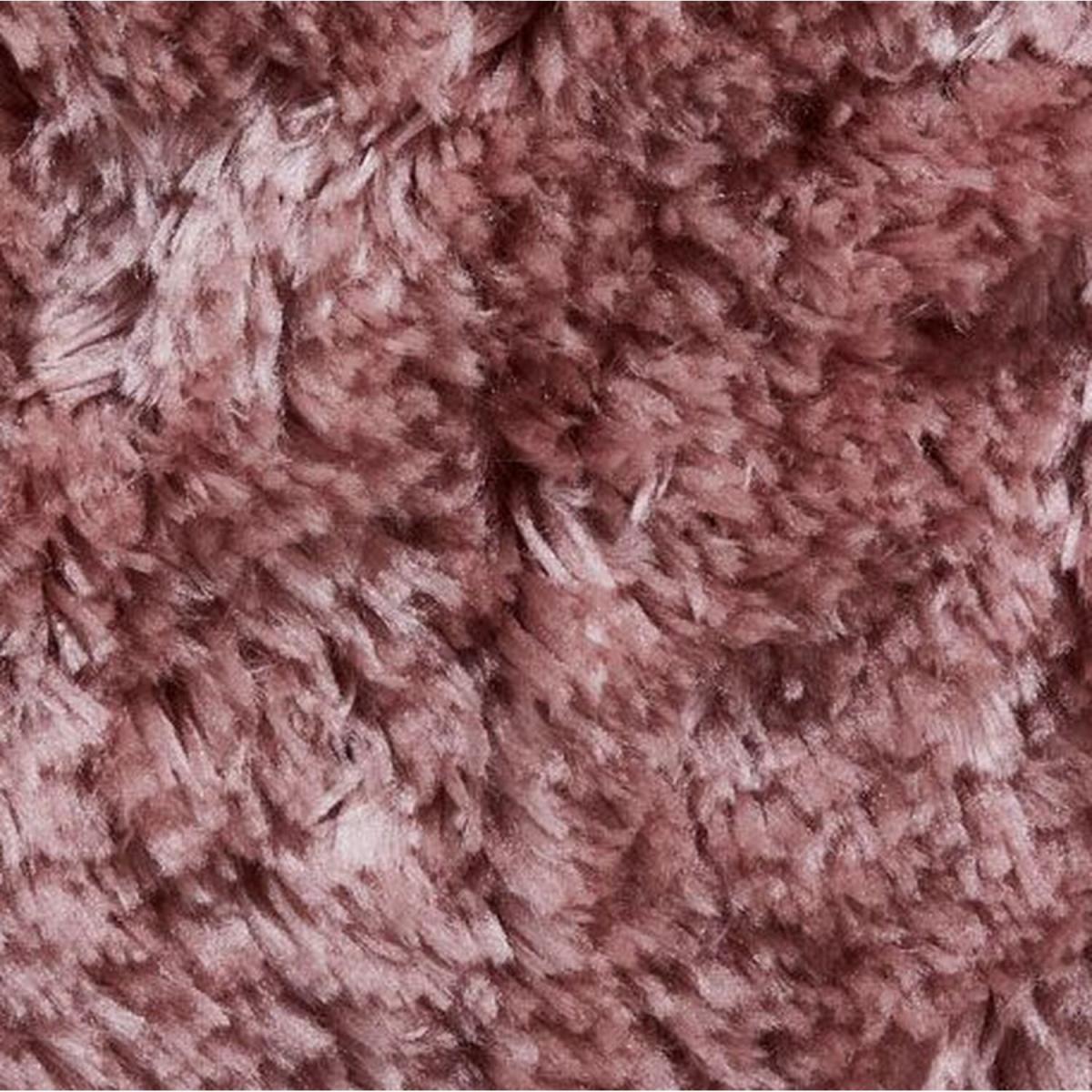 High Density Lilac Microfibre Shaggy Rug - Artic - Lilac / 160 – image 5