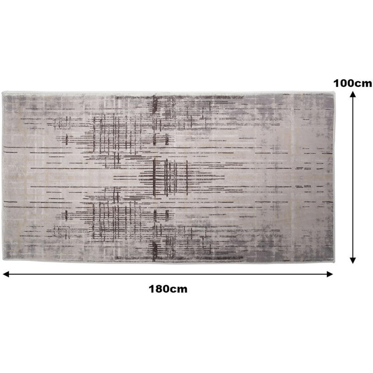 Beige Distressed Pattern Rug for Indoor - Beige – image 8