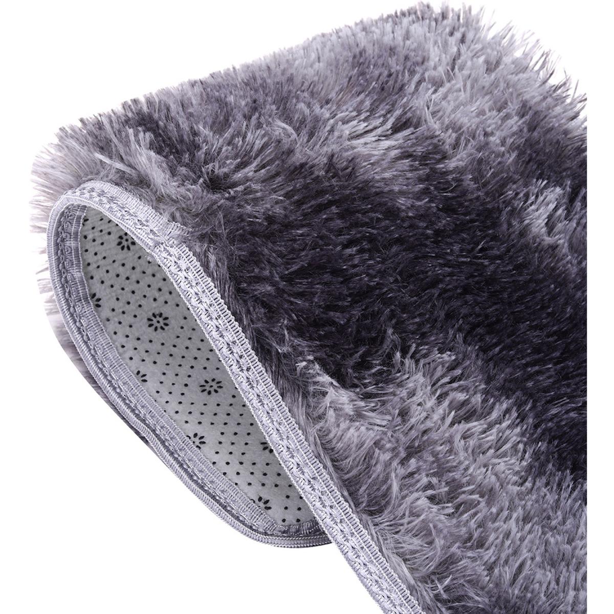 Super Soft Fluffy Stair Carpet(Set of 13) - Grey – image 5
