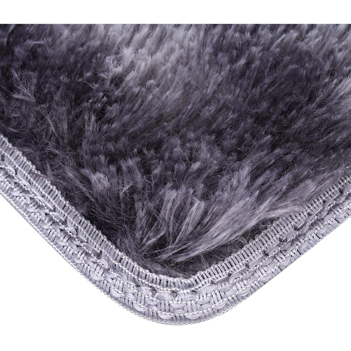 Super Soft Fluffy Stair Carpet(Set of 13) - Grey – image 8