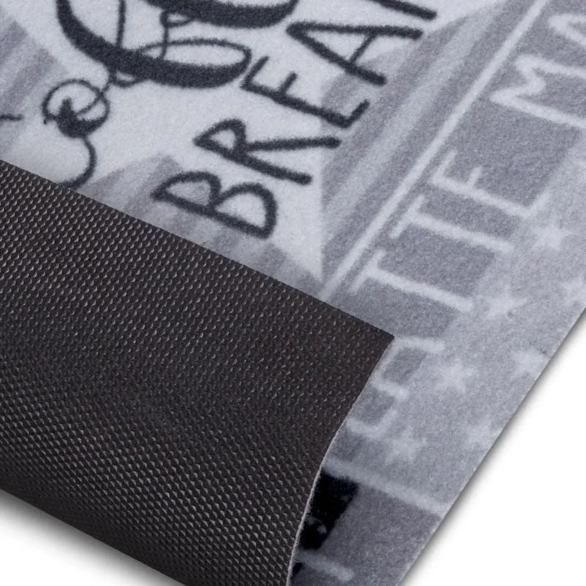 Hanse Home Cook Clean Its Time For Espresso Polyester Kitchen Runner Rug Grey - Grey – image 4