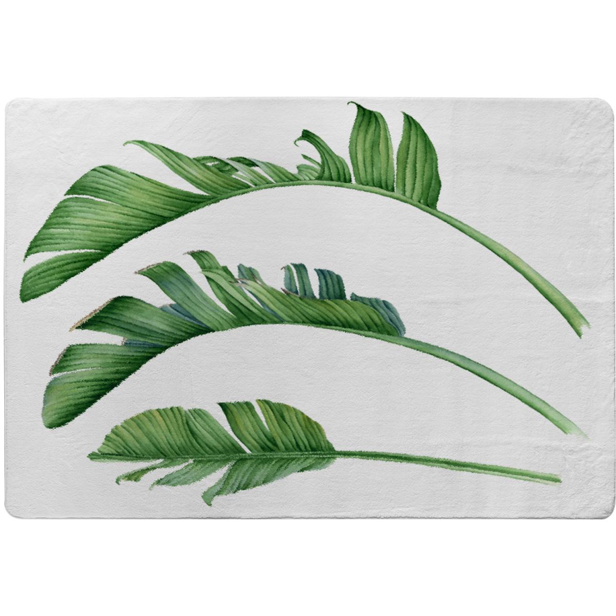 Triple Botanical Rug - Green / 230cm – image 2