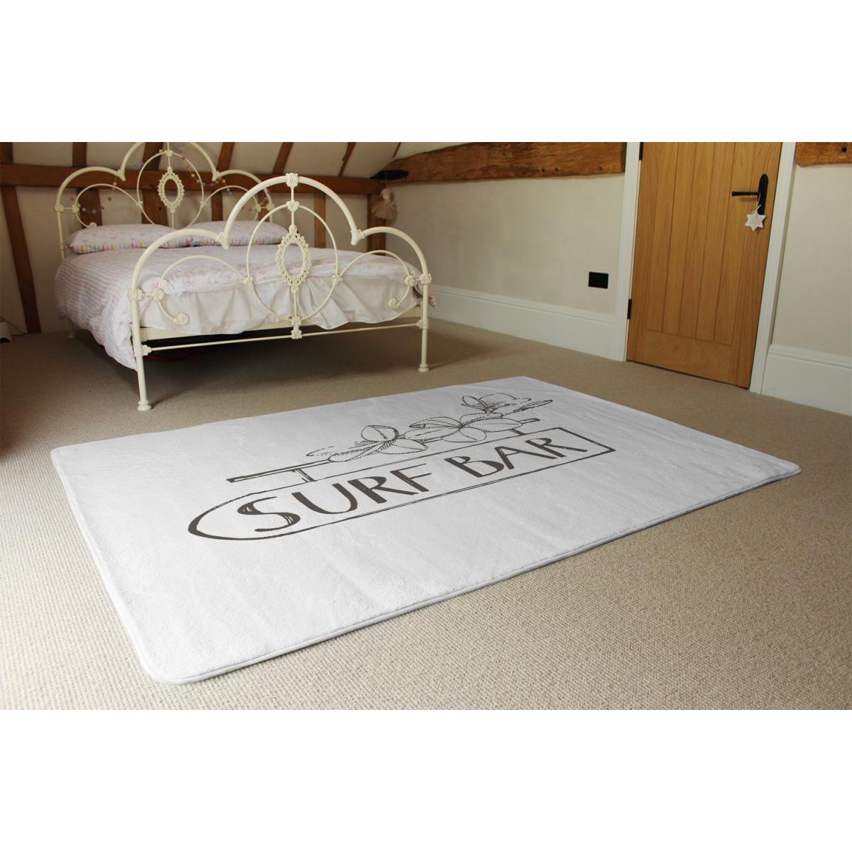 Surf Bar Designer Rug - White / 200cm – image 3