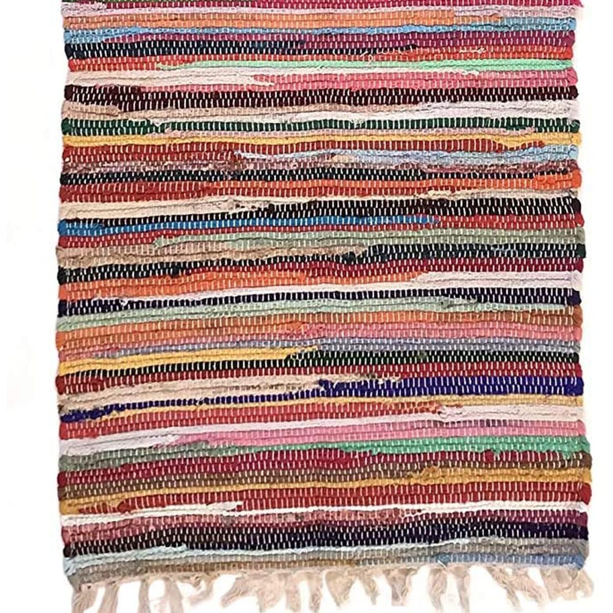 Rag Rug 60x150cm ( Multicoloured ) – image 2