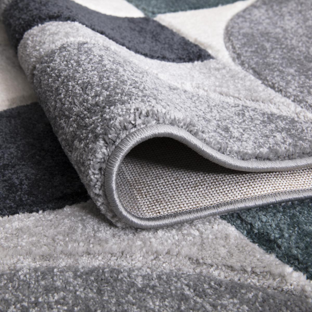 Modern Geo Rug - Teal / 160cm – image 3