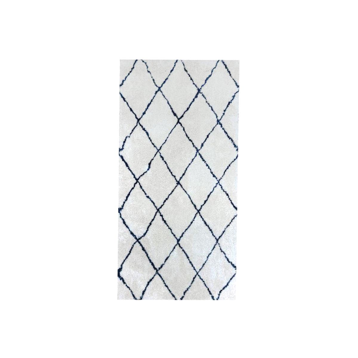 Nordic Rug - Cream & Navy / 150cm – image 1