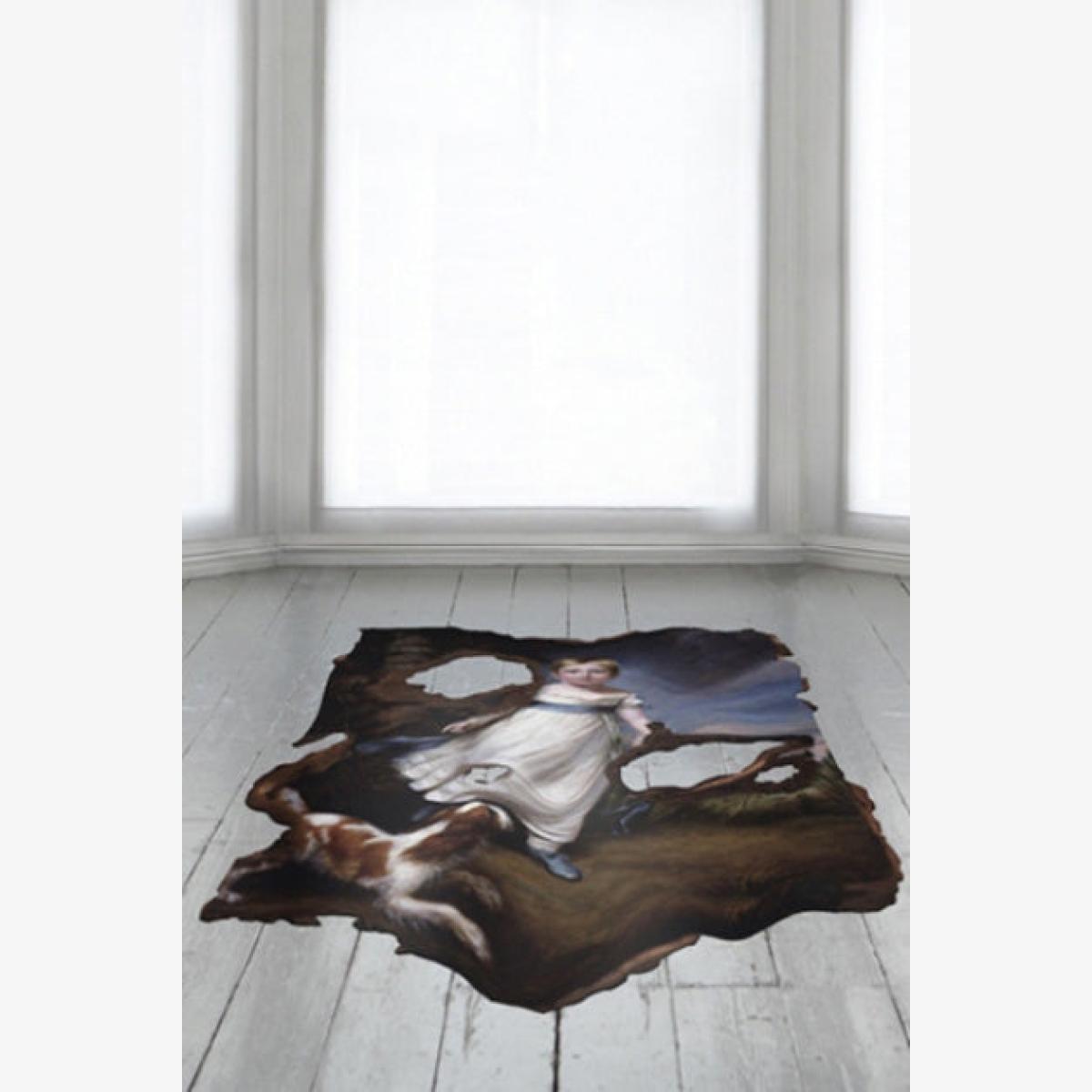 Pastoral Cowhide Rug – image 1
