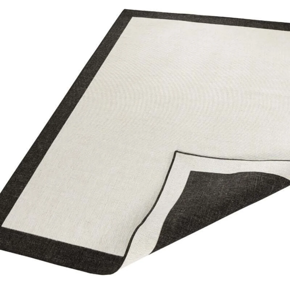 Reversible Panama Indoor & Outdoor Rug Black - Black / 350.0cm – image 4