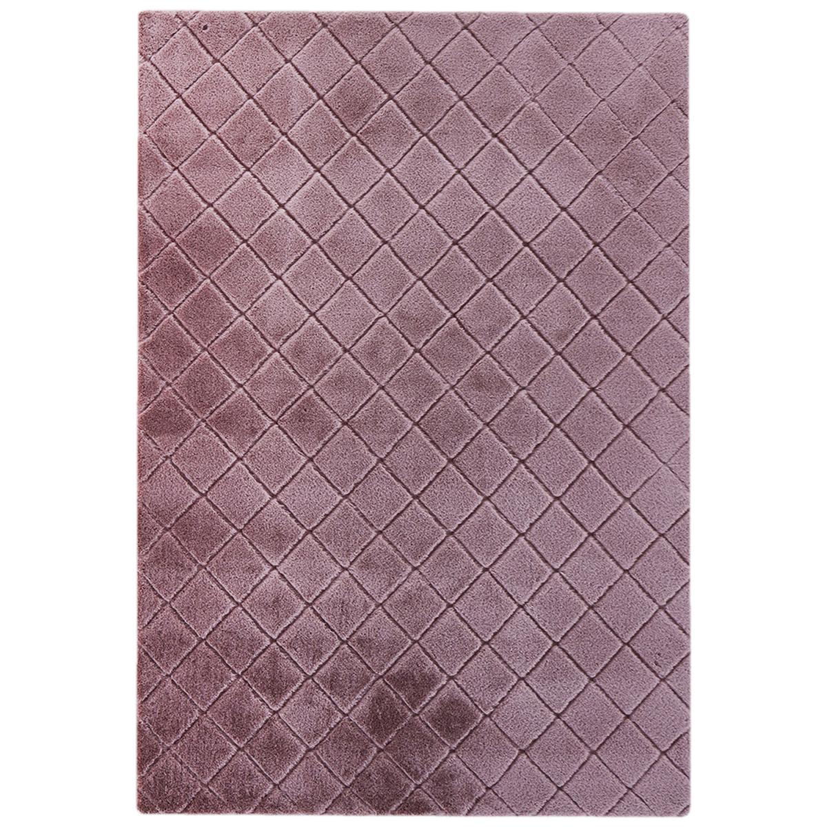 Milly Faux Rabbit Rug - Dusky Pink / 200cm – image 4