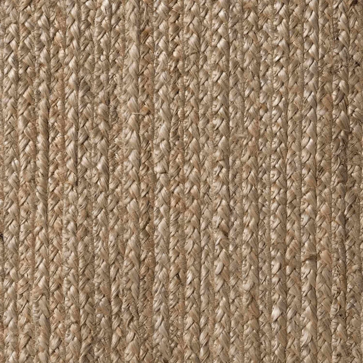 Hanse Home Braided Oval Rangpur Natural Jute Plain Rug Brown - Brown – image 3