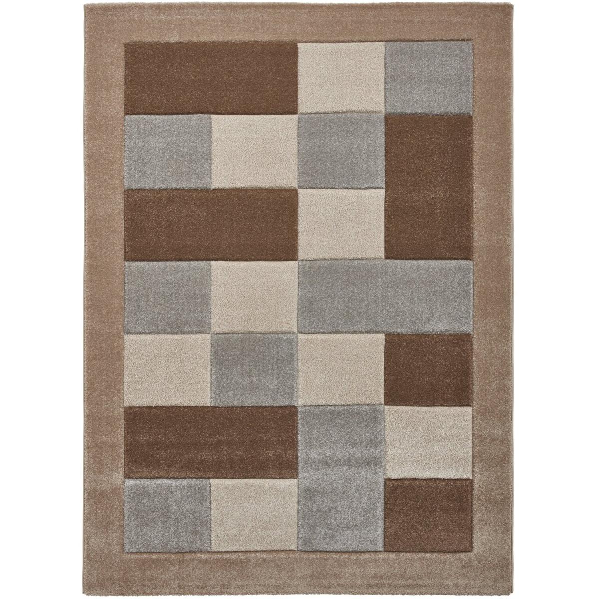 Brooklyn BRK04 BeigeGrey Rug - Beige/Grey / 230cm – image 3