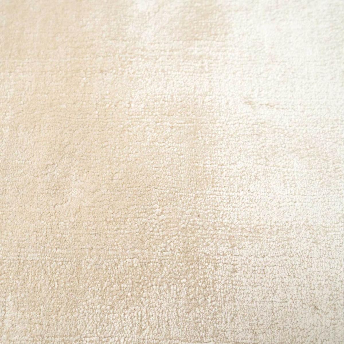 Neutral Cream Luxurious Viscose Area Rug - Cream / 170 x 120cm – image 3