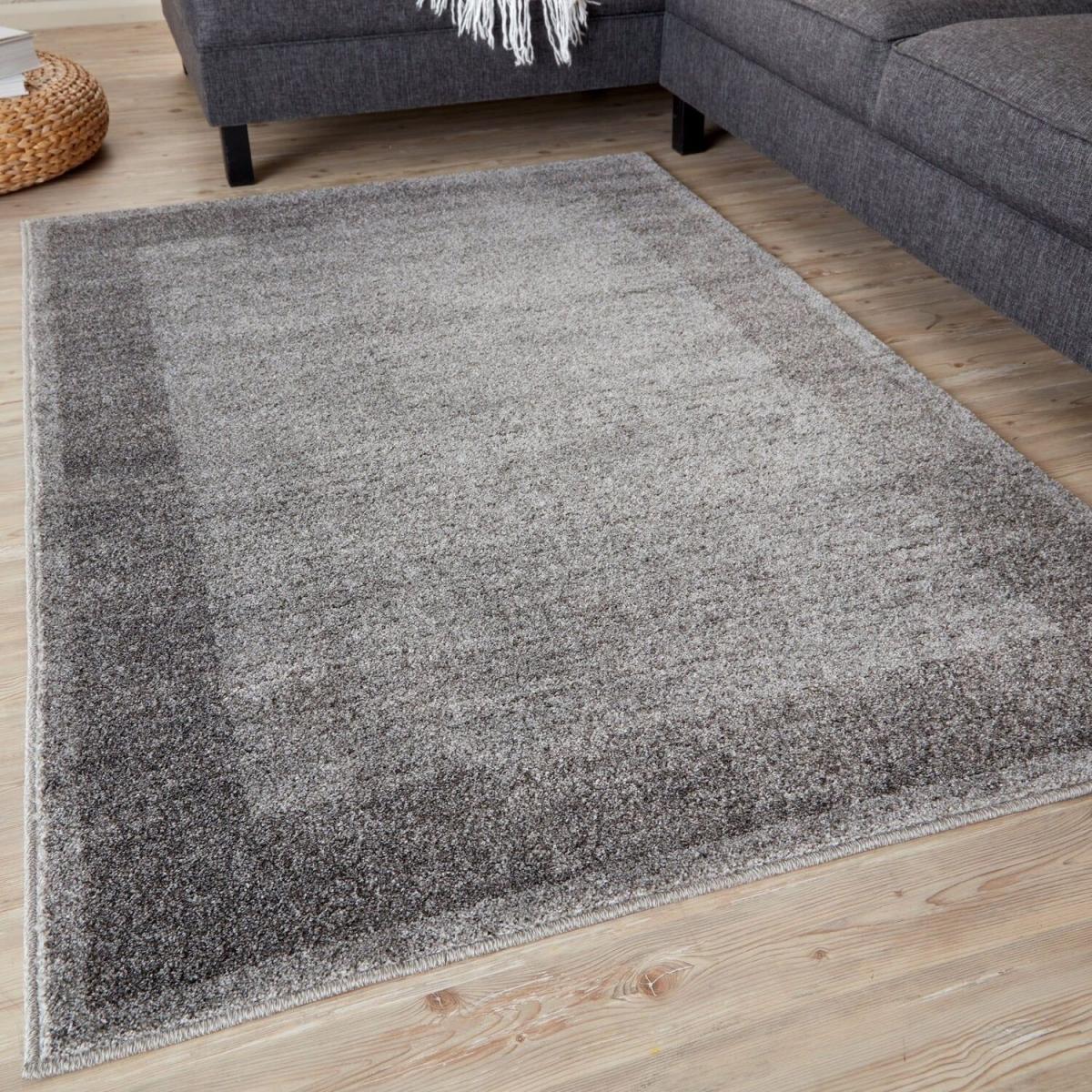 Ephesus Collection Modern Rugs in Grey 7437G - Grey / 120cm / 4.08kg