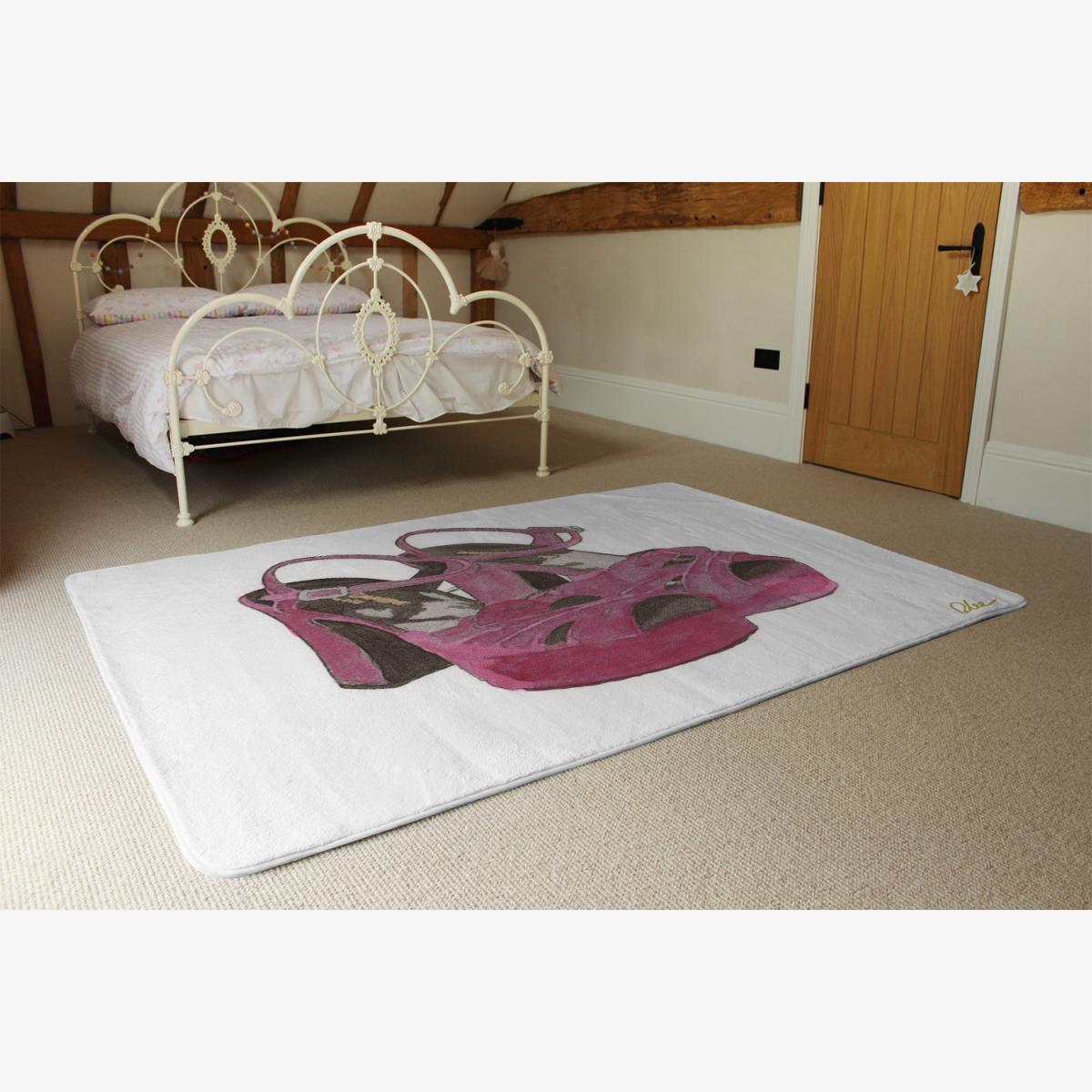 Purple High Heels Rug - Pink / 230cm – image 1