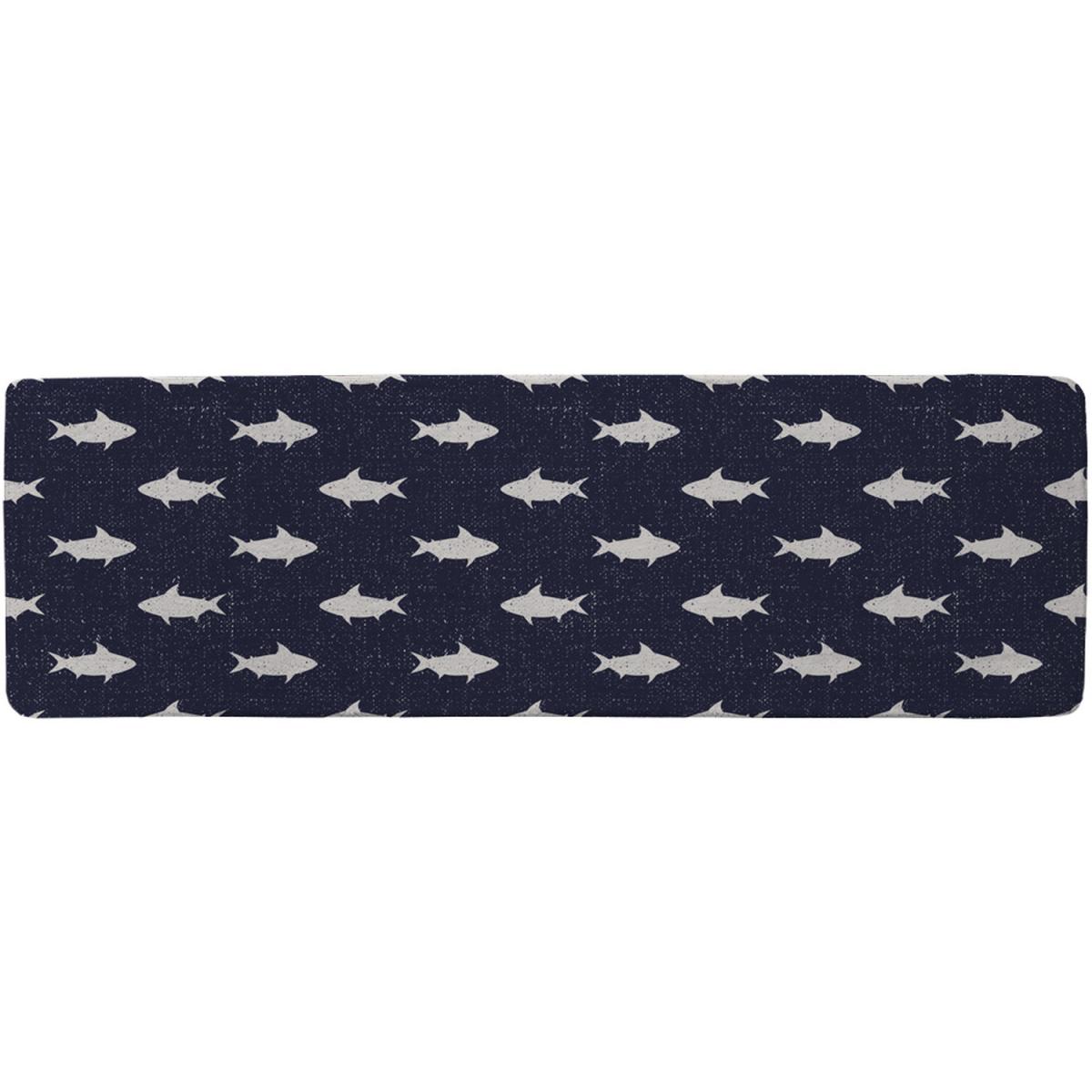Fish Runner Rug - Black – image 2