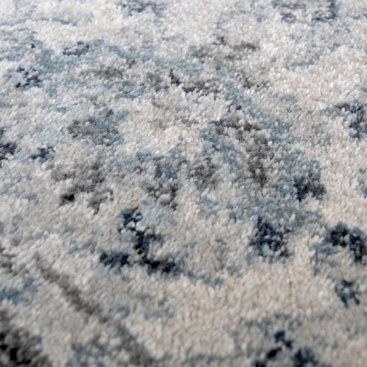 Blue Traditional Living Room Rugs - Tartan - Blue – image 3