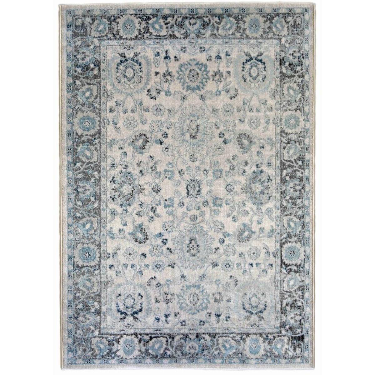 Blue Traditional Living Room Rugs - Tartan - Blue – image 4
