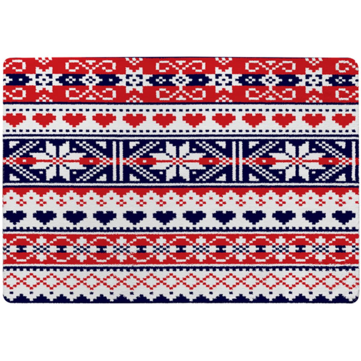 Scottish Fair Style Rug - red / 230cm – image 1