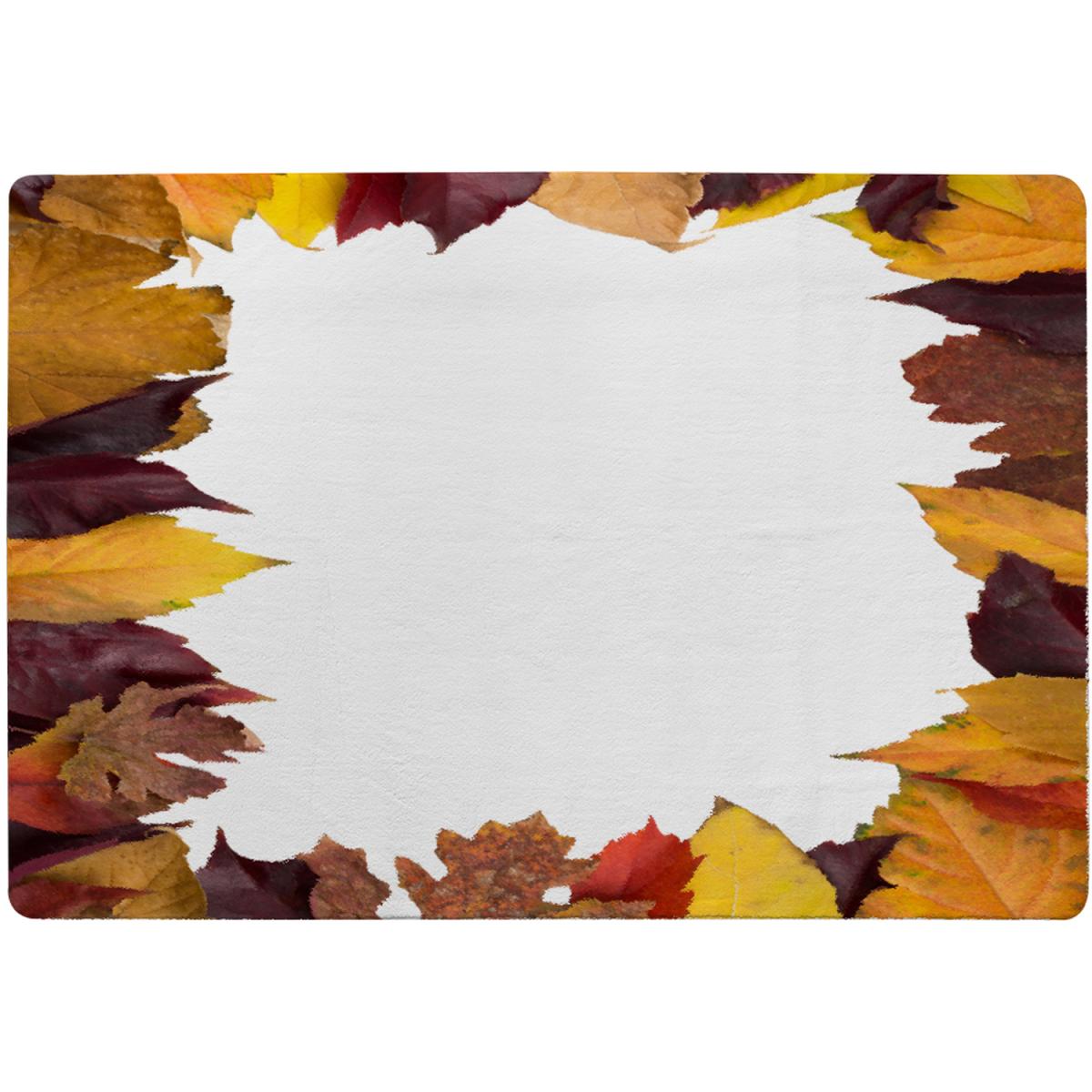 Orange Purple Autumn Designer Rug - Orange / 110cm – image 2