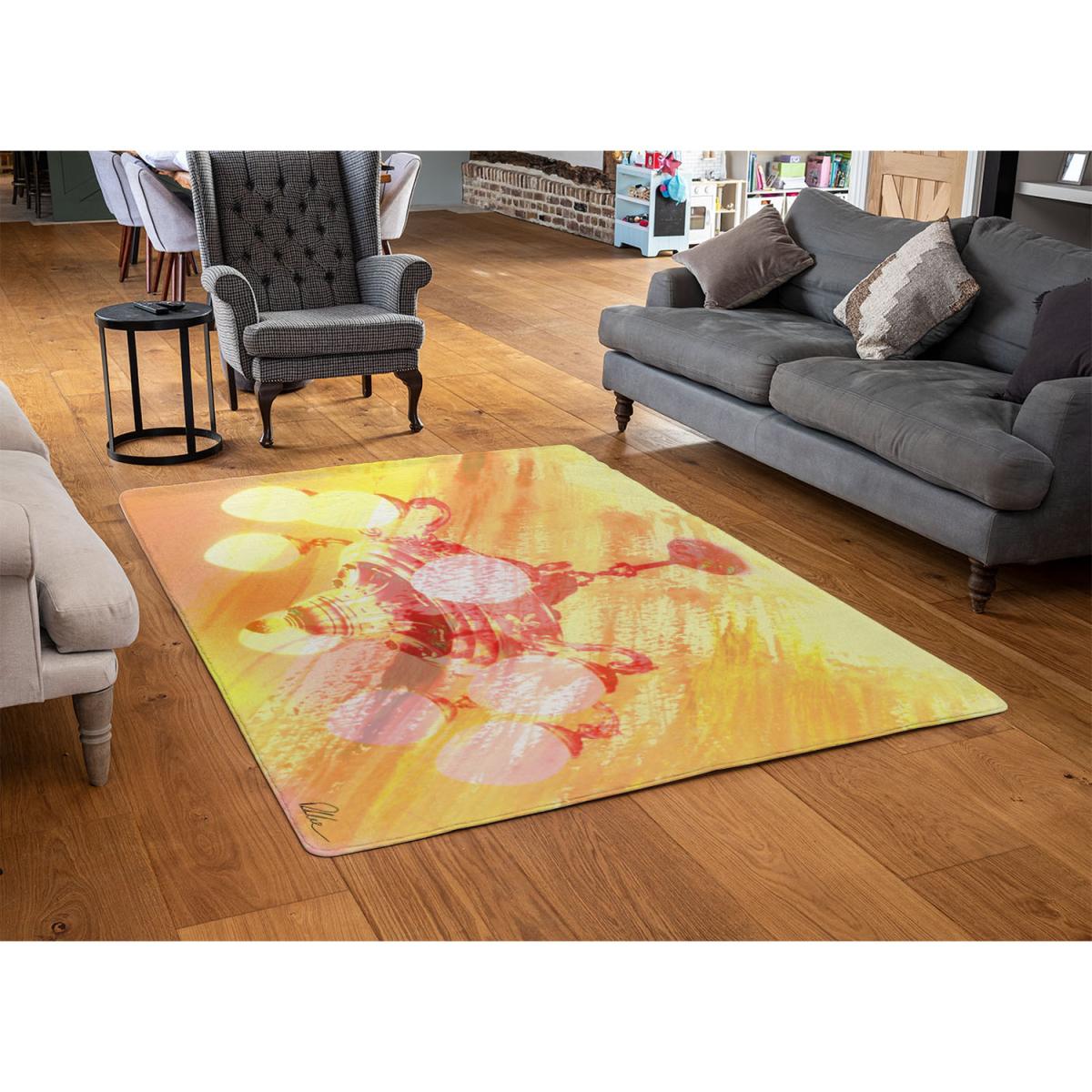 Chandelier Rug - Yellow / 230cm – image 3