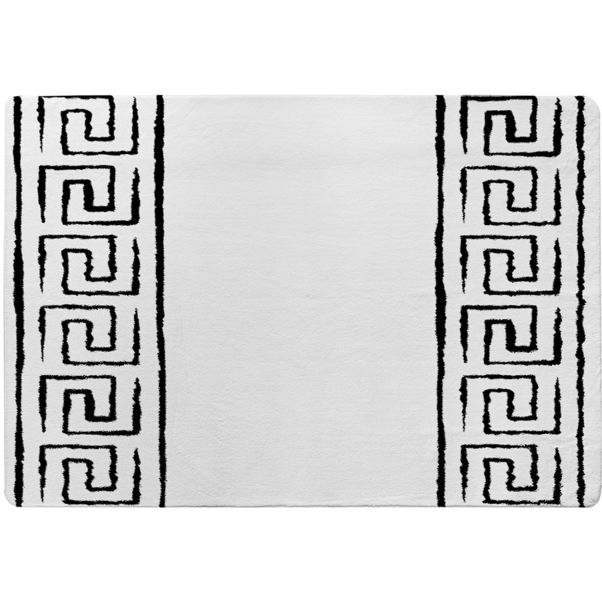 Egyptian Pattern Rug - Black / 230cm – image 2